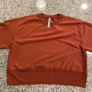 Athleta Orange Top